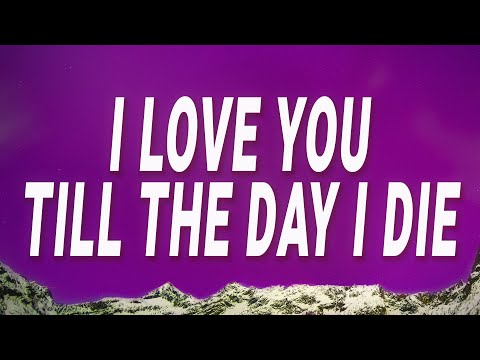 Billie Eilish - I love you till the day I die (BIRDS OF A FEATHER) (Lyrics)