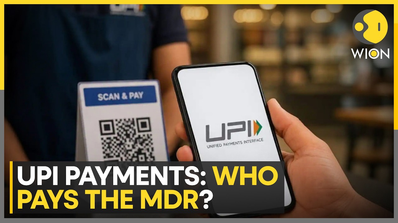 Who Pays What? Full Breakdown Of New UPI Merchant Discount Rates | WION