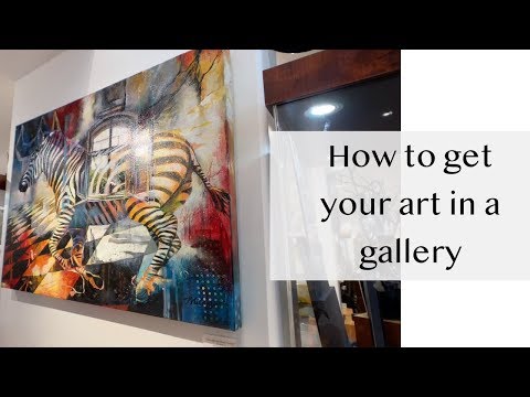 How to get your art in a gallery - ART BUSINESS - Elli Milan