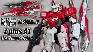 METAL ROBOT魂 Ka signature ゼータプラス A1（テスト機イメージカラー）でポージングレビュー！