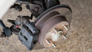 How to replace rear wheel bearing hub 1998-2002 Honda ACCORD (J Series DIY)