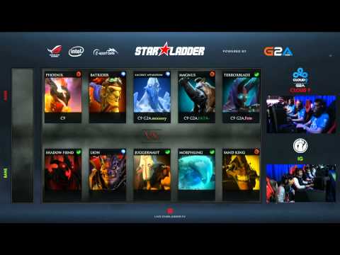 Cloud 9 vs iG - Game 3 - (Starladder XII Lan Finals) - Zyori & Purge