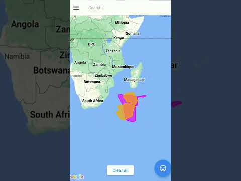Namibia🇳🇦vs Zambia🇿🇲size comperison let's see!🤤😁🤓#shorts #geography #map #earth