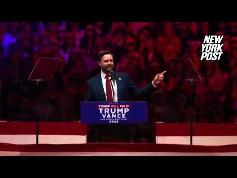 „Tampon Tim“-Gesänge brechen aus, als Vance mit seinem Vizepräsidenten-Gegner sympathisiert