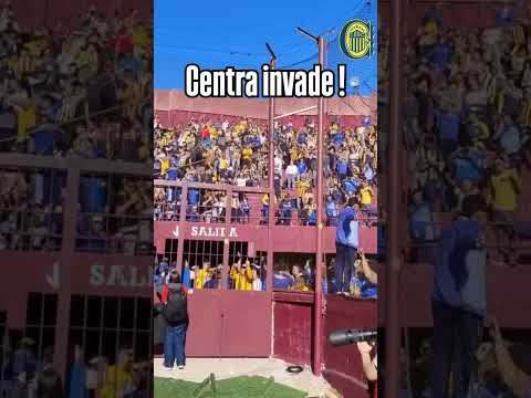 "Hinchada de Rosario Central en Lanus 2025 #rosariocentral" Barra: Los Guerreros &bull; Club: Rosario Central