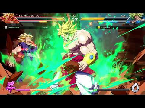 Gohan takes Brolly and Black