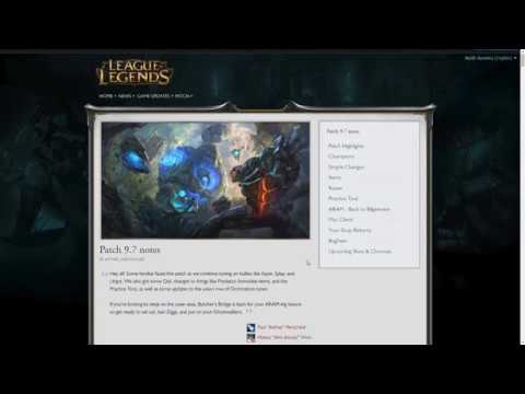 LoL Patch 9.7 Notes Rundown