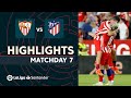 Highlights Sevilla FC vs Atletico Madrid (0-2)