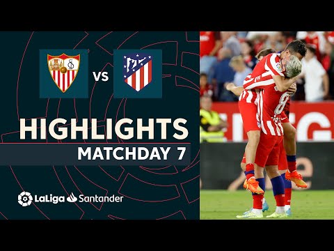 Highlights Sevilla FC vs Atletico Madrid (0-2)