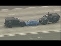 91 Freeway Closed In Southern California Amid Standoff Involving Police SWAT Team Suspect
