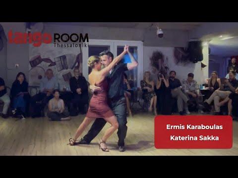 Ermis Karaboulas & Katerina Sakka show #3 at Tango Room Thessaloniki - Mascarita