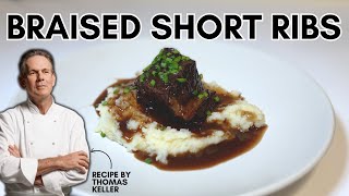 Thomas Keller's 3-Day Red Wine Braised Short Ribs