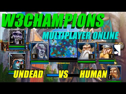 Warcraft 3 W3champions Multiplayer Online IraSalvaje(UD) vs Ikrew(HUM)