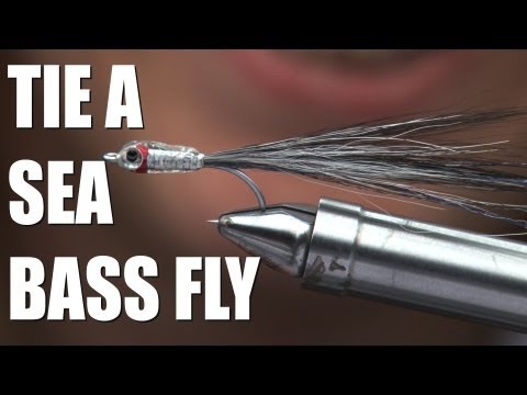 Fly Tying – classic saltwater bass fly – how to tie it