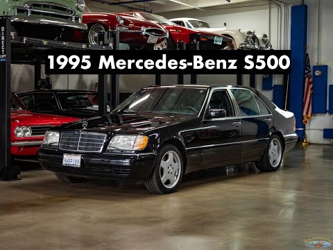 1995 Mercedes-Benz S500 V8 Sedan arrives for sale at West Coast Classics, Torrance, CA