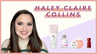 @ Haley Claire Collins | K-Beauty Make-up & Hautpflege anprobieren und bewerten