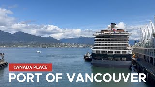 Vancouver Cruise Port Walk Alaska Cruises Start Here 🚢#VancouverCruise #CanadaPlace #alaskacruise