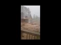 Violent mudslide captured on camera in North Carolina