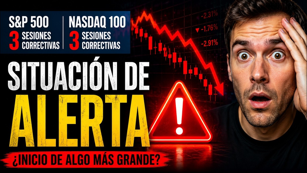 📉 El Mercado Empieza a Corregir… ¿Qué Está Pasando?