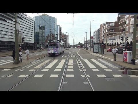 HTM MAT-rit tramlijn 17 Remise Scheveningen - Statenkwartier | GTL8 3120