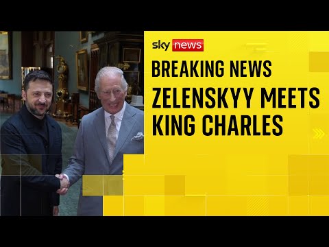 President Volodymyr Zelenskyy meets King Charles for second time this year