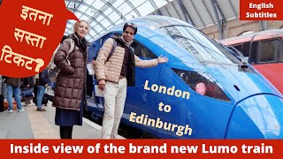 Cheapest train service ever London to Edinburgh Scotland | Indian in Scotland Part 1