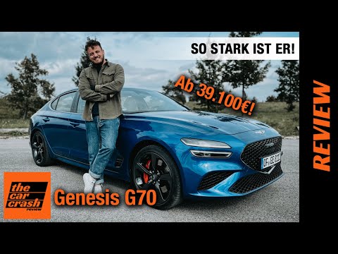 Genesis G70 im Test (2021) So stark ist die Mittelklasse-Limousine ab 39.100€! Fahrbericht | Review