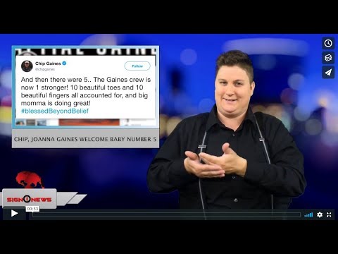 Chip, Joanna Gaines welcome baby number 5 (ASL - 6.24.18)