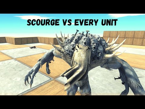 Scourge Vs Every Unit ARBS |Animal Revolt Battle Simulator