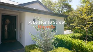 Video overview for 1A Le Hunte Street, Wayville SA 5034