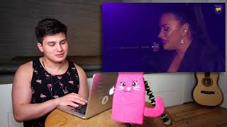 Vocal Coach Reaction to Demi Lovato Singing &quot;Sober&quot; Live