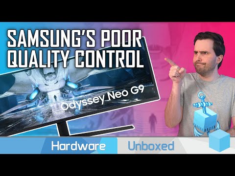 Samsung's Quality Control Fail - Fixing the Broken Odyssey Neo G9