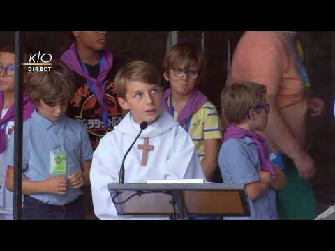 Chapelet du 20 juillet 2022 à Lourdes