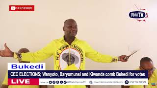 CEC: Hon. Lydia Wanyoto, Baryomunsi and Kiwanda traverse Bukedi for Votes 