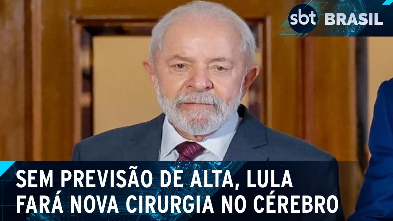 Lula fará novo procedimento no cérebro nesta quinta (12)  | SBT Brasil (11/12/24)