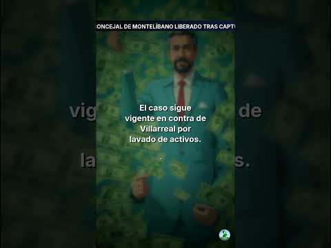 Exconcejal de Montelíbano liberado tras captura con $434 millones