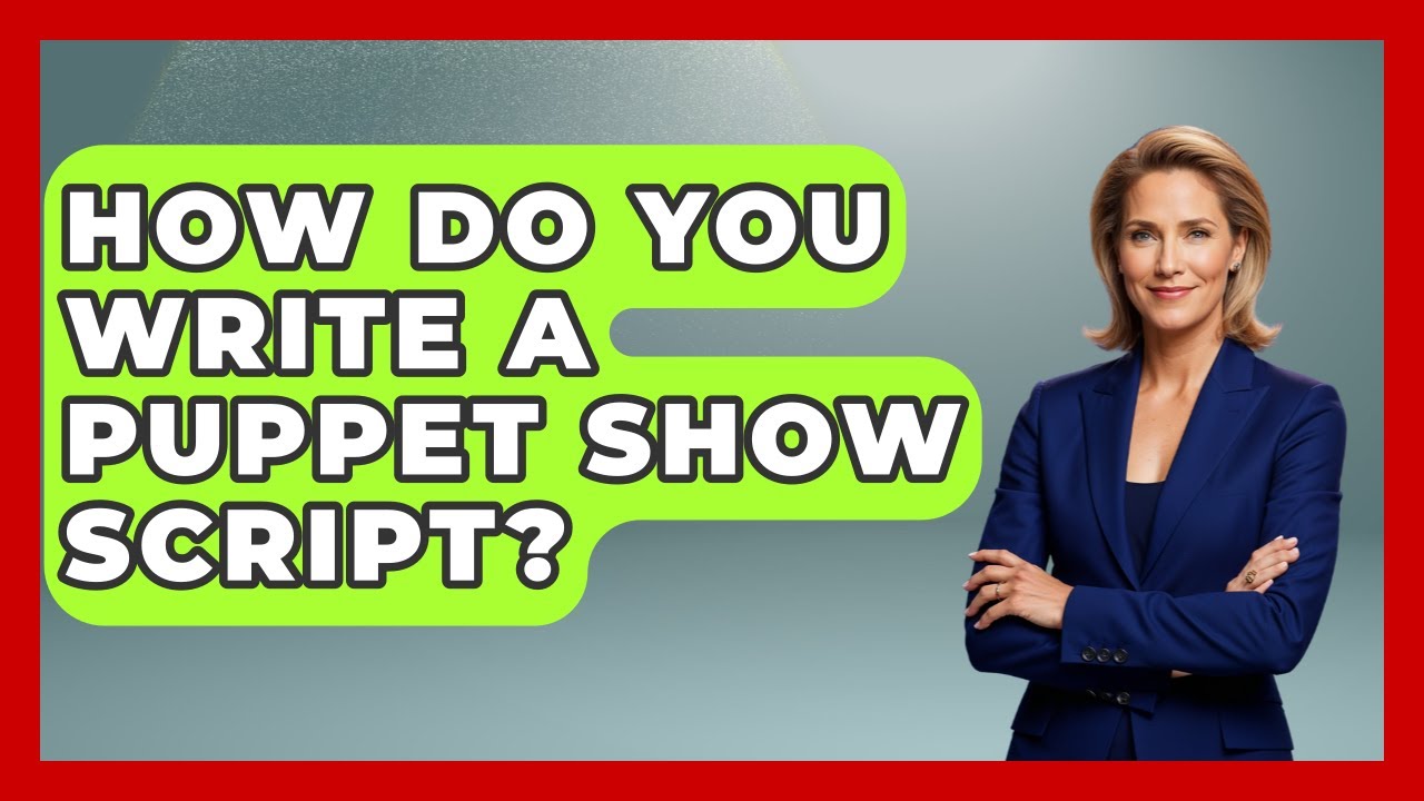 How Do You Write A Puppet Show Script? - TalkingSoutheastEurope