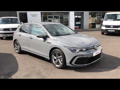Volkswagen Golf 2.0 TDI R-Line Moonstone Grey New Car | Wrexham Volkswagen