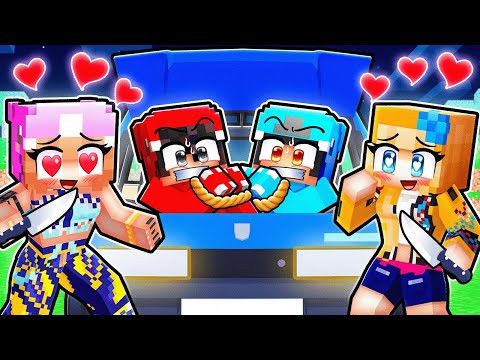 HUNTRIX KIDNAPPED Omz & Roxy in Minecraft!