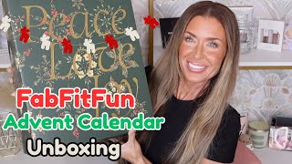 FabFitFun 2025 Advent Calendar Unboxing | Over $319 worth of Goodies? Let's find out | Fab Fit Fun