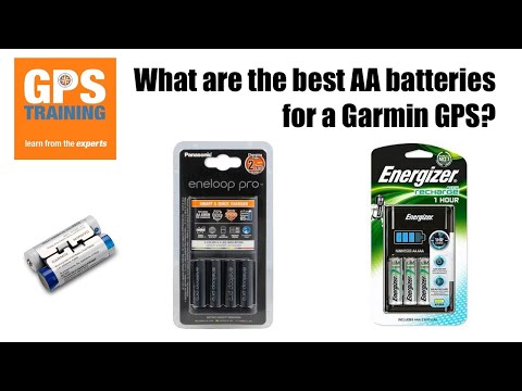 The best rechargeable AA batteries for a Garmin GPS
