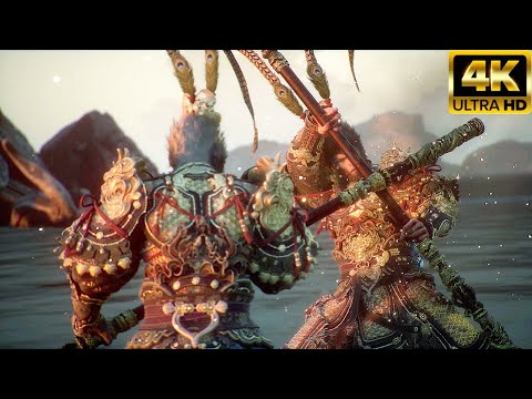 Monkey King Vs Sun Wukong Fight Scene - Black Myth Wukong