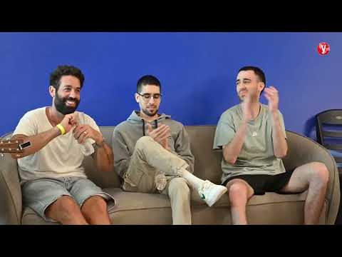 Ravid Plotnik at the hospital’s rehabilitation ward for freed hostages ynet Global