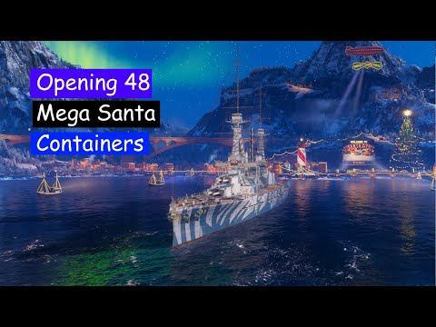 Opening 48 Mega Christmas Containers