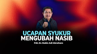 Download lagu Gratitude Changes Destiny - Rev. Dr. Rubin Adi Abraham mp3 Download lagu Gratitude Changes Destiny - Rev. Dr. Rubin Adi Abraham mp3
