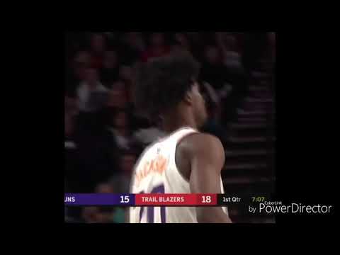 Josh Jackson "BEHIND THE BACK THEN FINSIHES WITH THE LEFT HAND" vs Trailblazers