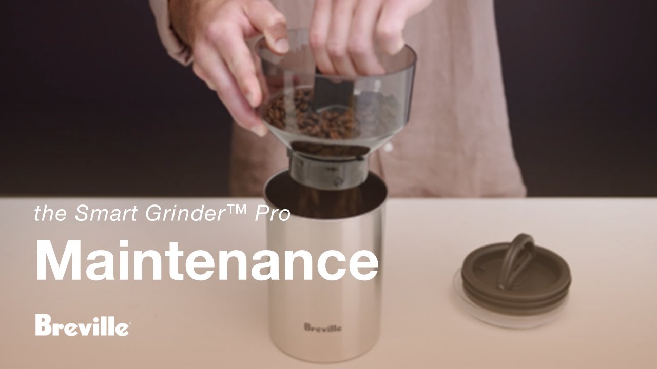 Breville coffee guide tutorial - How to store beans