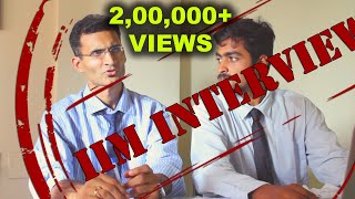 IIM Personal Interview Round | Based on Real Life | Re-enactment | Ritesh Meena | MBA/MMS video