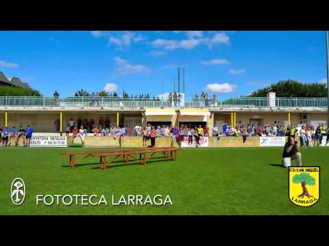 Presentación C. D. San Miguel #Larraga #Navarra 05/09/2015