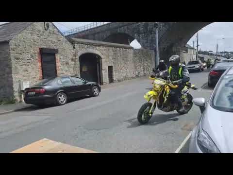 Motorcyclists gather in Navan to bring the remains of Jack Oliver home.